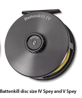 Orvis Battenkill Disc V Spey (kuvissa näkyvät siimat eivät kuulu hintaan)